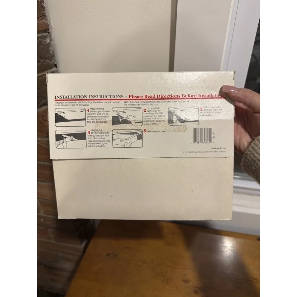 Rubbermaid nib 1987